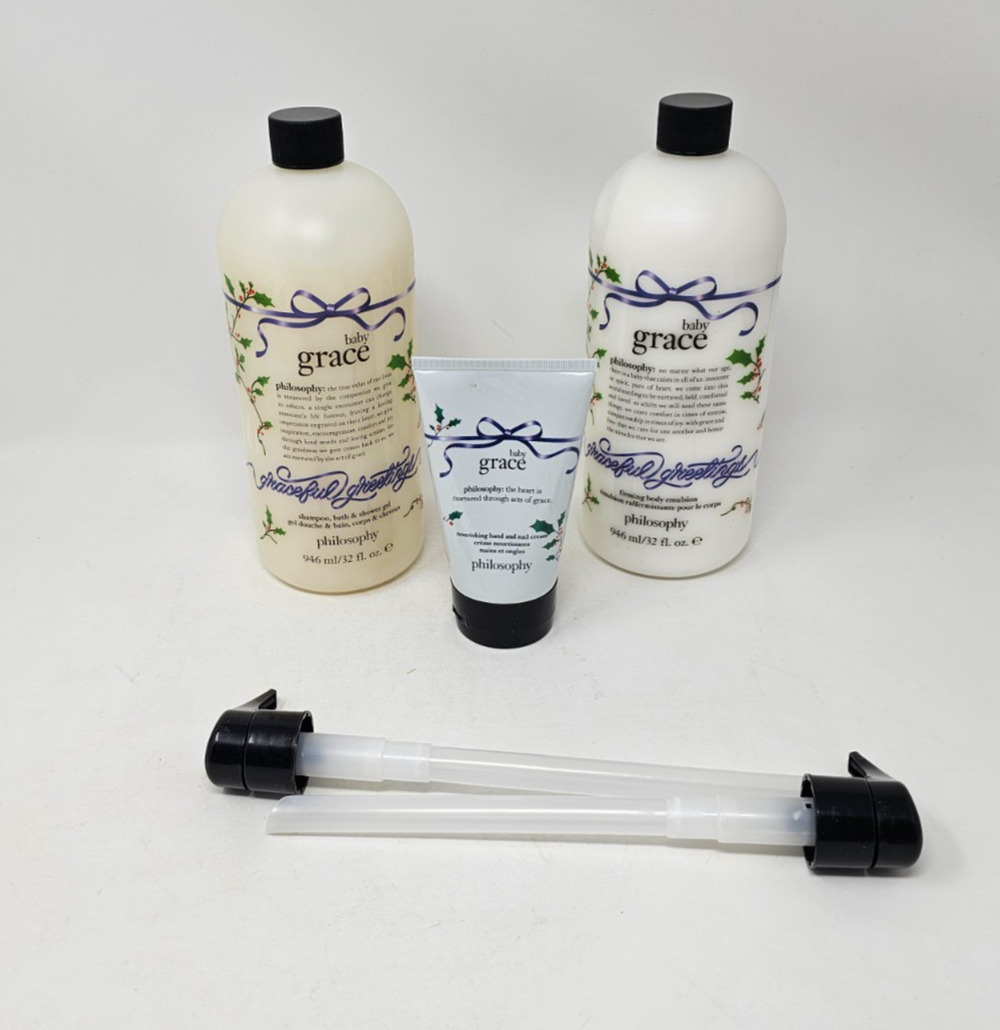 Rare Philosophy Baby Grace 3 Piece Gift Set Discontinued IOB